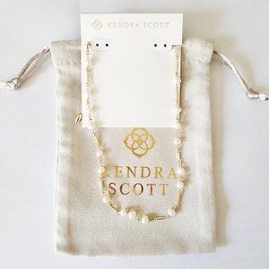 Kendra Scott White Pearl Necklace